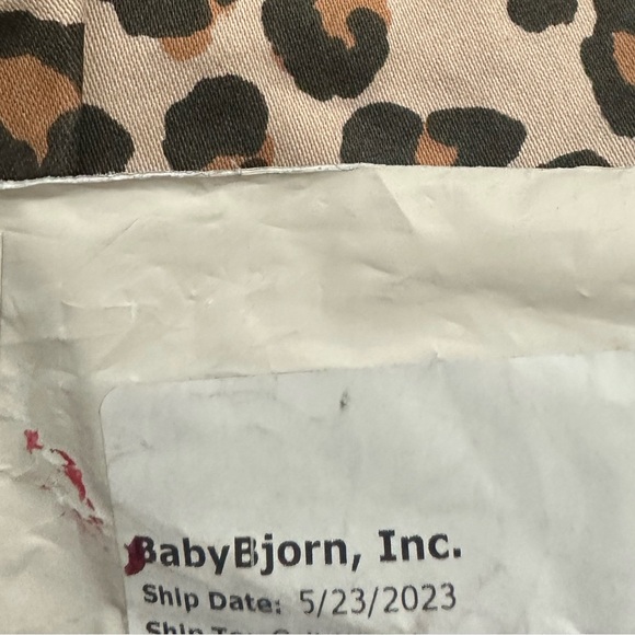 Extra Fabric Seat for Bouncer Bliss, Beige/Leopard - Cotton, Classic quilt - Picture 5 of 5